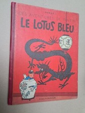 Tintin lotus bleu d'occasion  Wattrelos
