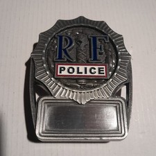 Plaque ceinture police d'occasion  Baignes-Sainte-Radegonde