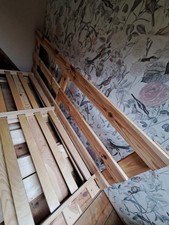 Paletten bett echtholz gebraucht kaufen  Heinsberg