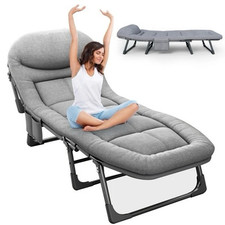 Berço de acampamento portátil com 6 posições, cama dobrável com colchão e travesseiro, resistente comprar usado  Enviando para Brazil