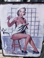 Blech schild retro gebraucht kaufen  Hamburg