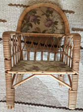 Puppenstuhl rattan alt gebraucht kaufen  Tegernsee