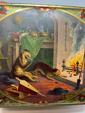 Boite tole lithographiée d'occasion Boite tole lithographiée d'occasion  Gaillac