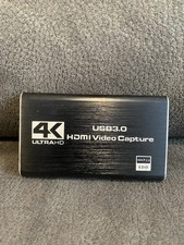 Placa de captura de vídeo 4K Ultra HD USB 3.0 HDMI usada uma vez com fios ótimo estado comprar usado  Enviando para Brazil