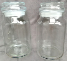 Glass storage jars for sale  ABERYSTWYTH