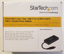 Hub Star Tech 4 portas USB 3.1 geração 1-USB-C para 1x USB-C e 3x USB-A comprar usado  Enviando para Brazil