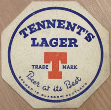 Vintage tennent lager. for sale  YORK