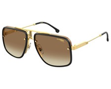 ÓCULOS DE SOL CARRERA GLORY II 001 86 AMARELO OURO PRETO MARROM LENTE EDIÇÃO ESPECIAL comprar usado  Enviando para Brazil