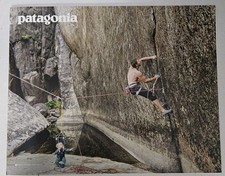 Pôster Patagonia loja revendedor display 2013 escalada com bebê no reboque 20x16, usado comprar usado  Enviando para Brazil