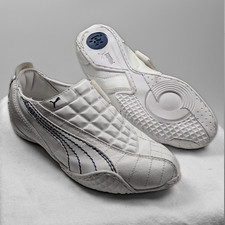 Tênis PUMA Vintage Futurista Y2K 00S Branco Assimétrico Slip-On EU37 US5 comprar usado  Enviando para Brazil