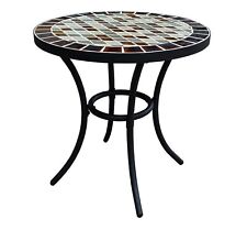 Mesa bistrô externa redonda Garden Treasures Pelham Bay 20 pol x 20 pol comprar usado  Enviando para Brazil