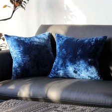 Crushed velvet cushion for sale  USA