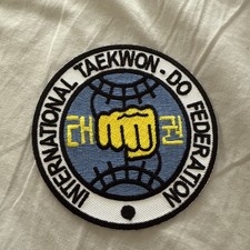 Patch taekwondo itf for sale  TILLICOULTRY