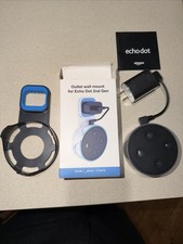 Suporte de parede e ponto de eco de 2ª geração para Alexa Echo Dot Smart Sp... comprar usado Suporte de parede e ponto de eco de 2ª geração para Alexa Echo Dot Smart Sp... comprar usado  Enviando para Brazil