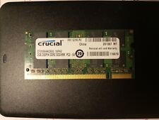 Crucial ram 1x2gb usato  Roma