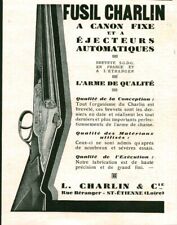 Publicité ancienne fusil d'occasion  France
