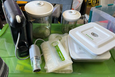 Seladora a vácuo FoodSaver VS400 MealSaver com sacos, latas e recipientes de armazenamento comprar usado  Enviando para Brazil