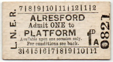 Railway platform ticket for sale  TONBRIDGE