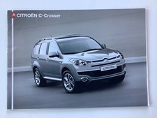 Prospekt citroen crosser gebraucht kaufen  Amrum