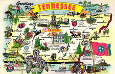 Tennessee souvenir greetings for sale  San Diego