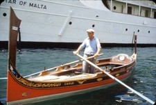 Vintage 35mm Slide BARCO DE PESCA LUZZU TRADICIONAL ILHA DE MALTA 1952 14 comprar usado  Enviando para Brazil