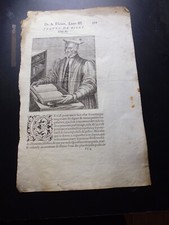 Gravure 1584 siécle d'occasion  Lunéville