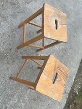 vintage school stools for sale  STOCKPORT