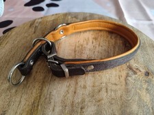 Lederhalsband hund gebraucht kaufen  Idar-Oberstein