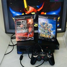 Conjunto Sony PS2 PlayStation 2 console preto gordo SCPH-18000 2 jogos conjunto Japão comprar usado  Enviando para Brazil