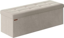 Songmics storage ottoman for sale  DUKINFIELD