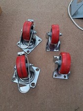 Castor wheels heavy for sale  LONDON