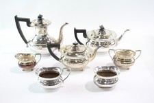 Silver plate tea for sale  LEEDS