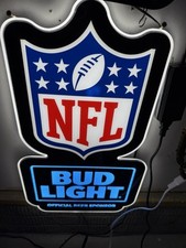 Nfl budlight led for sale  Omaha