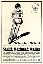 Steiff roller reklame gebraucht kaufen  Waldburg
