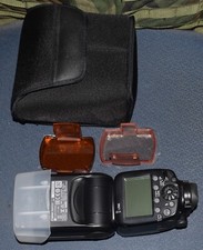 CANON SPEEDLITE 600EX II-RT com filtro difusor e estojo comprar usado  Enviando para Brazil