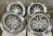 Silver alloy wheels for sale  Shipping to Ireland