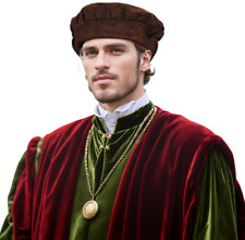 Boné boina medieval masculino Ren Faire chapéu renascentista chapéu festival chapéu comprar usado  Enviando para Brazil