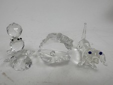 Set three crystal for sale  RUGBY