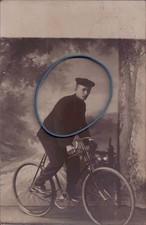 Fotoak mann fahrrad gebraucht kaufen  Grünhainichen