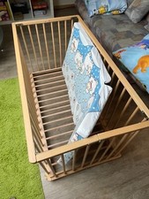 Kinderbett höhenverstellbar h gebraucht kaufen  Waltershausen