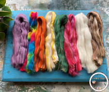 Heidifeathers® Lã de Feltro Roving / Tops 'Posh Scraps' Cortes / Sucatas de Lã comprar usado  Enviando para Brazil