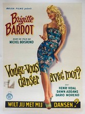Affiche belge entoilée d'occasion  Paris XVIII