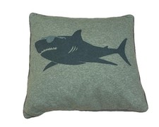 Shark square pillow for sale  Hartsville
