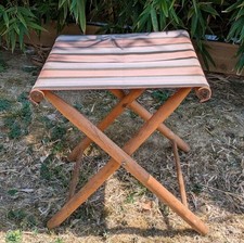 Tabouret camping vintage d'occasion  Montrabé