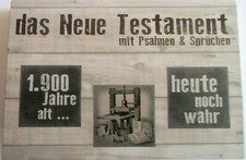 Testament psalmen sprüchen gebraucht kaufen  Bielefeld
