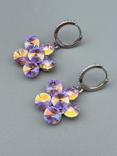 Funkelnde florale hrringe gebraucht kaufen  Gondelsheim