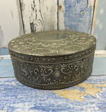 Floral jewellery trinket for sale  STAMFORD