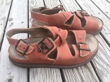 Sandálias pescador Dr. Doc Martens vermelhas feitas na Inglaterra vintage robustas tamanho 8 masculinas 8209 comprar usado  Enviando para Brazil