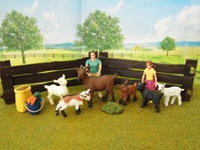 Schleich bauernhoftiere ziege gebraucht kaufen  Köln