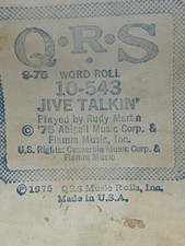 Player piano roll d'occasion  Expédié en Belgium